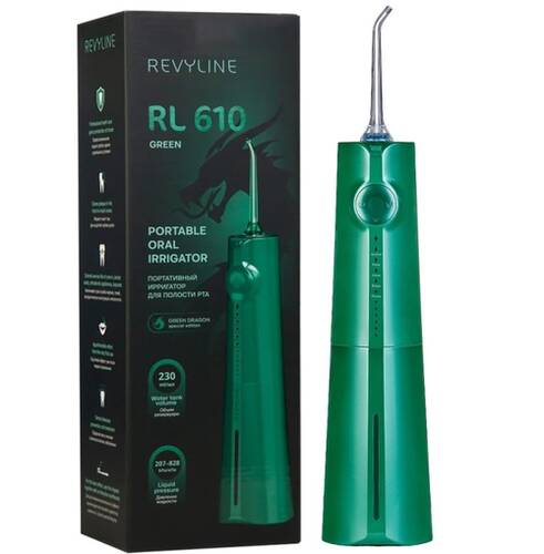 Портативный ирригатор Revyline RL 610 Special Color Edition Green Dragon 